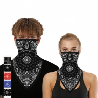 Unisex Multifunkční Polyester Větruodolný Prachotěsný Ochrana Proti Uv Záření Ochranný Krém Na Krk Obličejová Maska Šátek S Digitálním Potiskem Pro Cyklistiku Rybaření