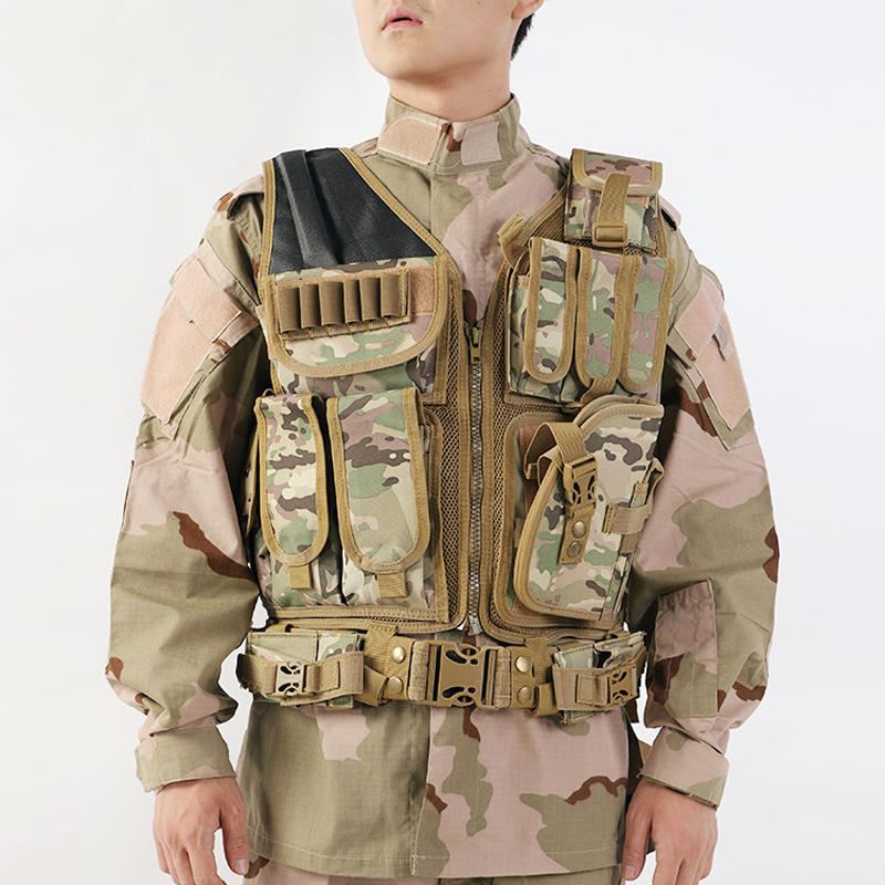 Vojenská Taktická Vesta Kaload 19 Coumouflage Molle Combat Cs Útočná Ochranná
