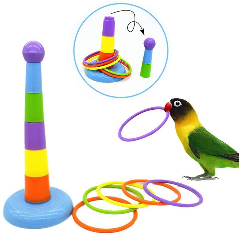 Ptačí Kroužky Toy Intelligence Training Výškově Nastavitelná Sada Hraček