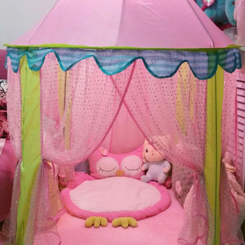 Dětský Stan Na Hraní Teepee Princess Castle Girls Playhouse Indoor