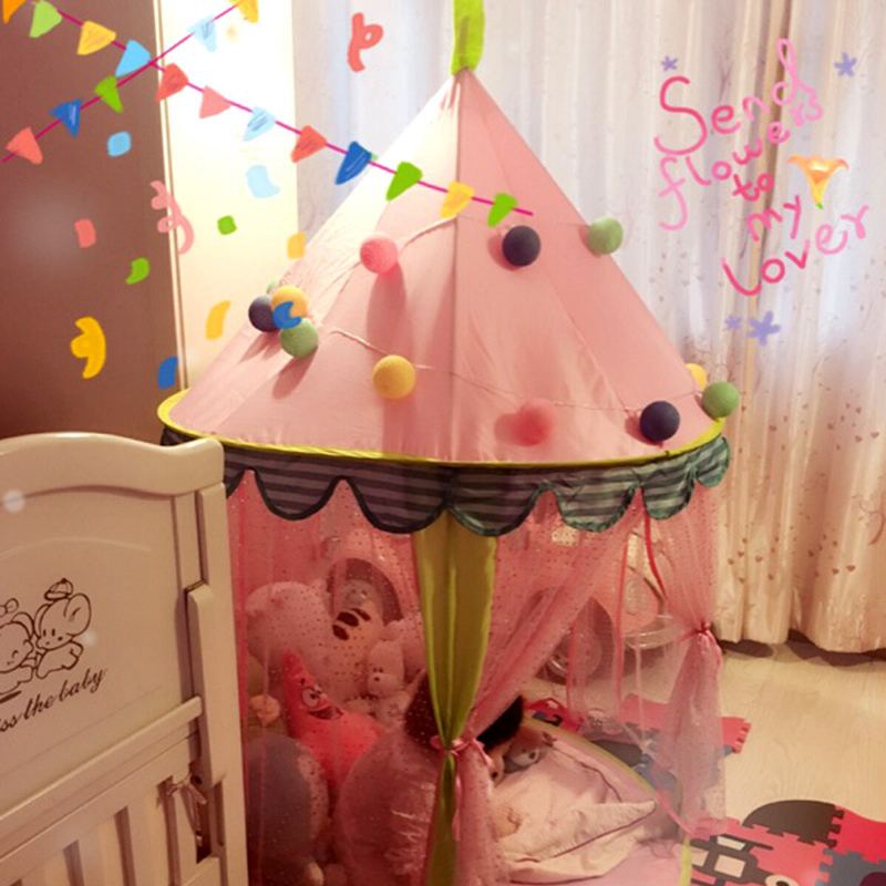 Dětský Stan Na Hraní Teepee Princess Castle Girls Playhouse Indoor