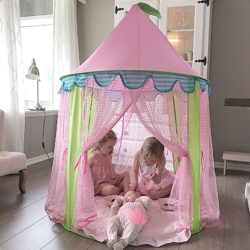 Dětský Stan Na Hraní Teepee Princess Castle Girls Playhouse Indoor