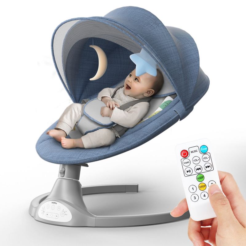 Houpací Křeslo Kimbosmart Baby Houpačka Multifunkční Hudební Elektrická