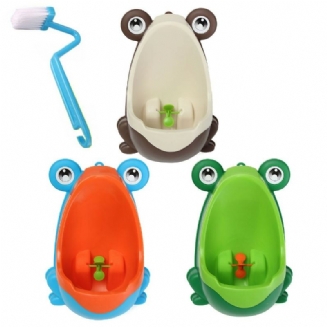 Lovely Frog Kartáč Čištění Dětský Nočník Toaleta Školení Pisoár Kid Boy Čůrání Odnímatelná Koupelna