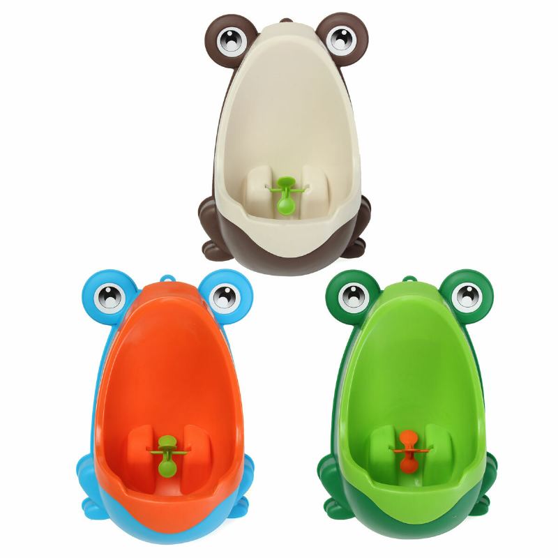 Lovely Frog Kartáč Čištění Dětský Nočník Toaleta Školení Pisoár Kid Boy Čůrání Odnímatelná Koupelna