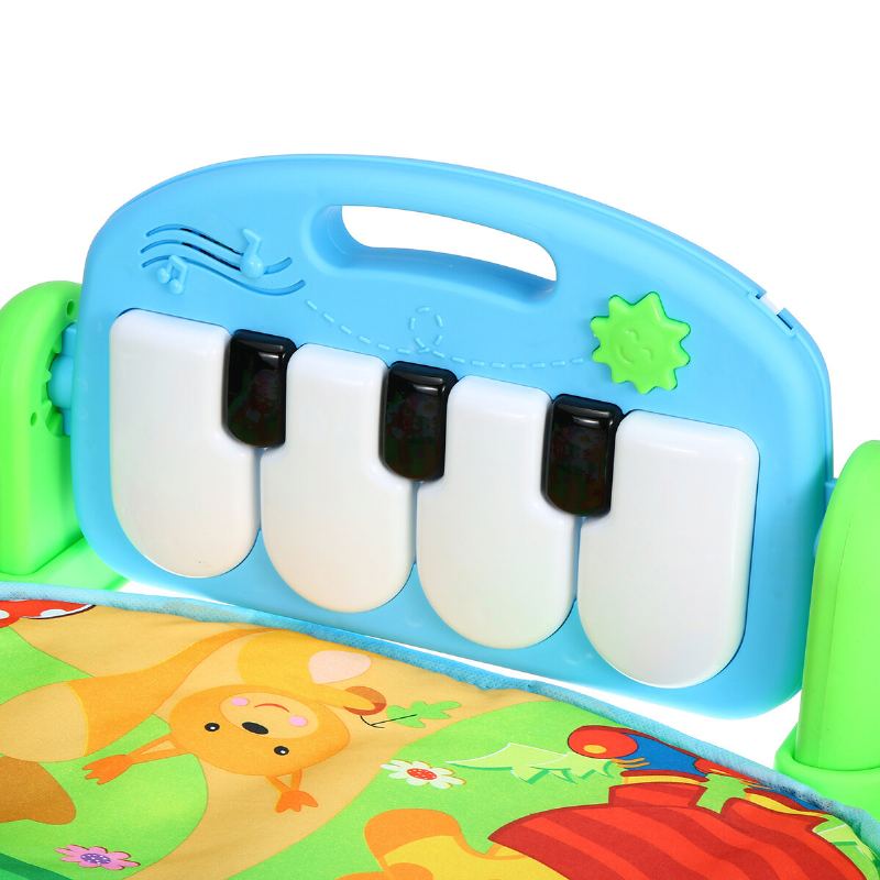 Musical Piano Activity Soft Fitness Four Kinds Kid Playmat Spací Bavlněná Podložka