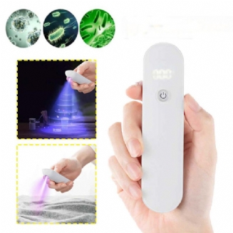 Přenosný Telefon S Ultrafialovým Světlem Pro Domácnost Sterilizátor Usb Nabíjecí Kartáček Na Zuby Maska Ruční Multifunkční Germicidní Uv Lampa