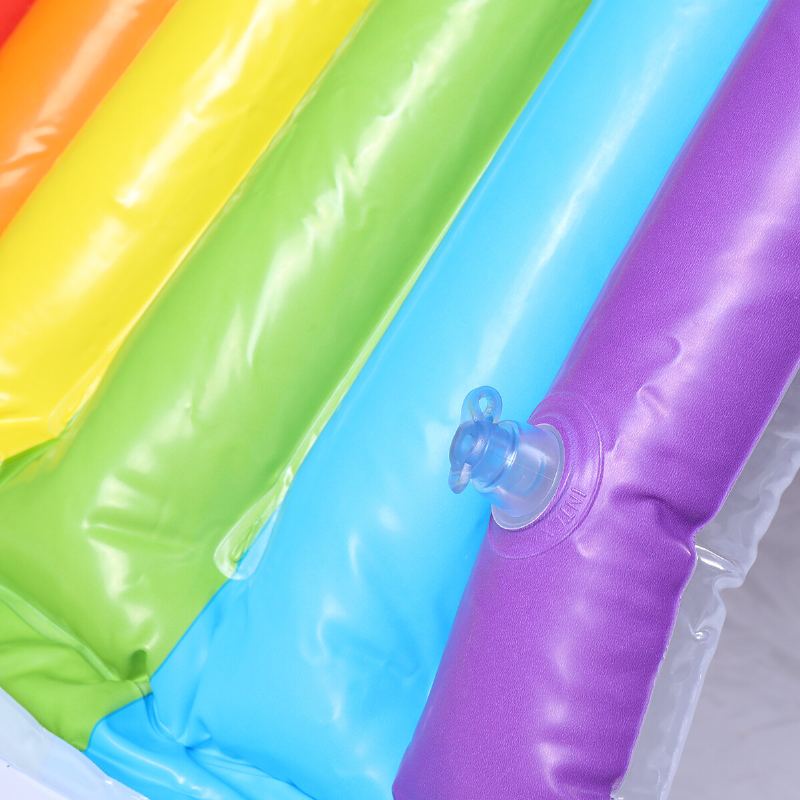 Rainbow Slunečník Letní Nafukovací Bazén Dětská Vana Na Dvorek Pro Plavecké Potřeby