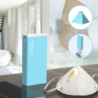 Skládací Led Uv Sterilizační Lampa Box Usb Nabíjení Přenosná 3minutová Maska Ultrafialové Světlo Pro Kelímky Na Zubní Kartáčky Holicí Strojek Na Ručníky