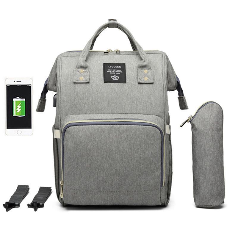 Vodotěsné Tašky Na Dětské Plenky Tote Mummy Travel Usb Port Backpack