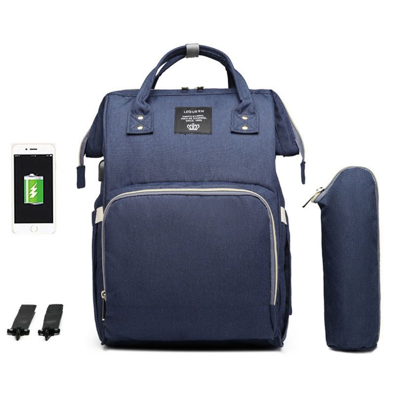 Vodotěsné Tašky Na Dětské Plenky Tote Mummy Travel Usb Port Backpack