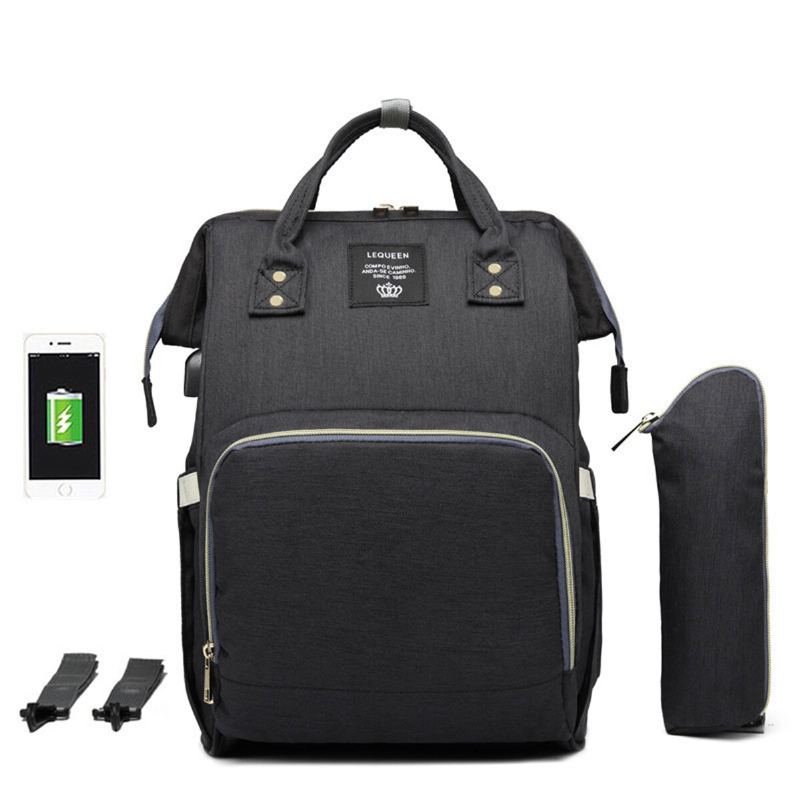 Vodotěsné Tašky Na Dětské Plenky Tote Mummy Travel Usb Port Backpack