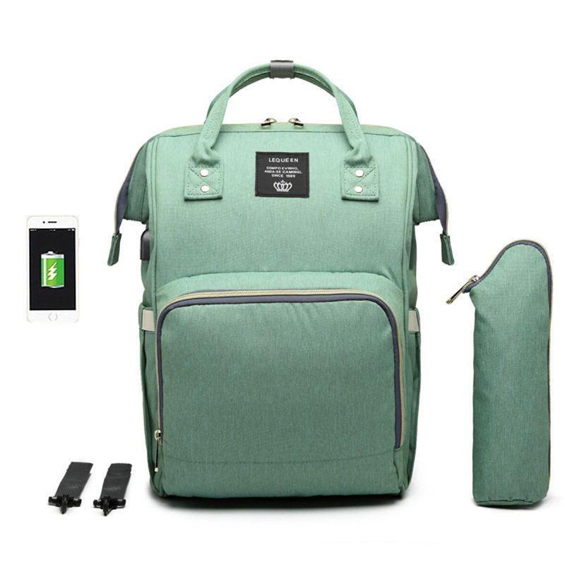 Vodotěsné Tašky Na Dětské Plenky Tote Mummy Travel Usb Port Backpack