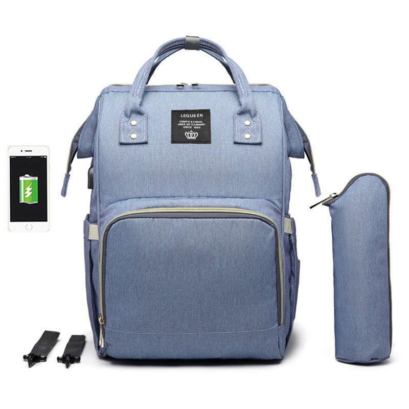 Vodotěsné Tašky Na Dětské Plenky Tote Mummy Travel Usb Port Backpack