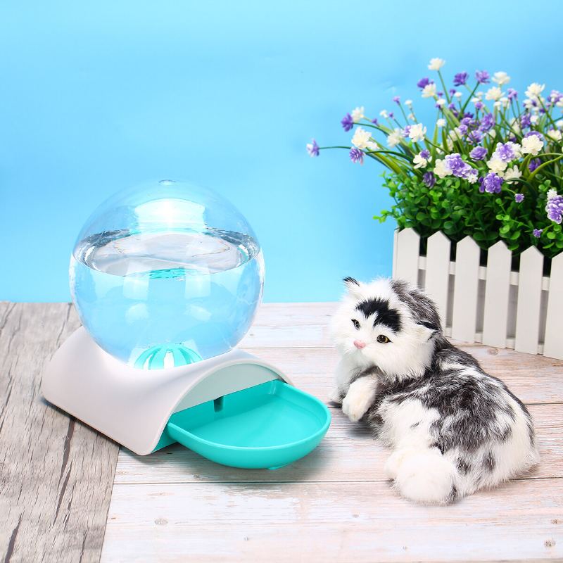 2.8l Automatická Vodní Fontána Pro Zvířata Kočka Psí Zásobník Vody Velká Zajímavá Miska Na Pití Plastová Krmítka