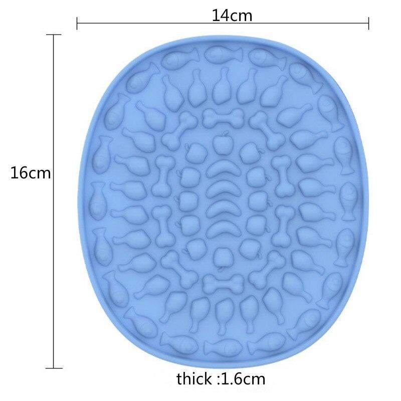 Pes Slow Food Talíř Koupání Silikonová Podložka Na Lízání
