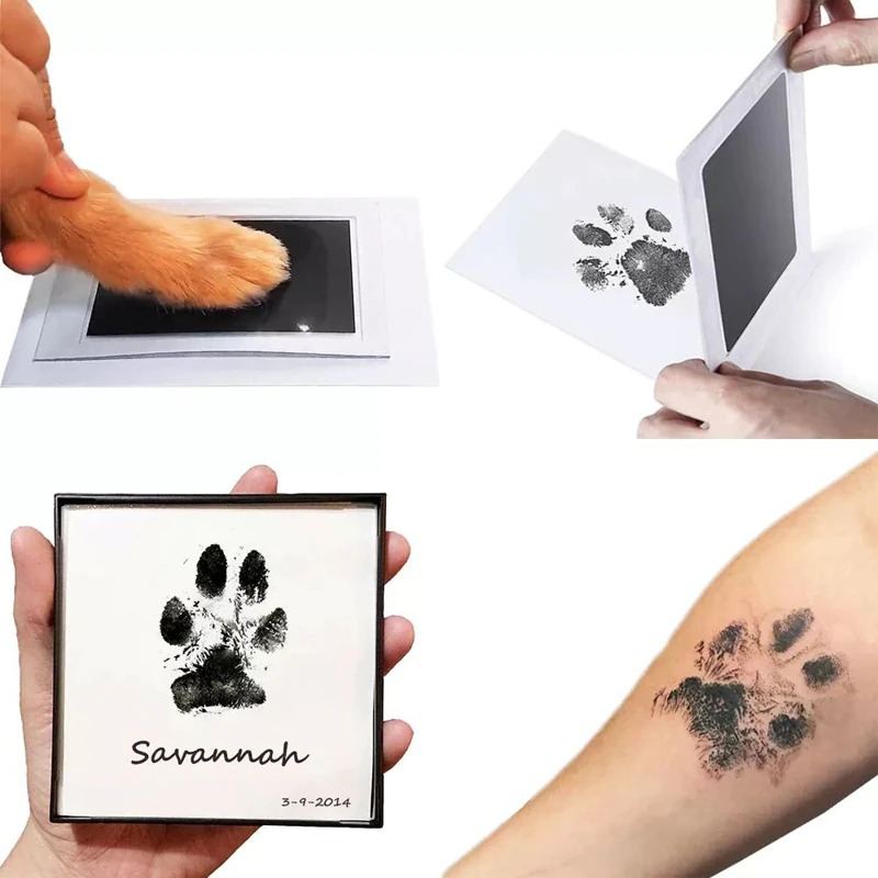 Pet Paw Prints Ink Pad Bezpečný Netoxický Suvenýr S Dlouhou Životností