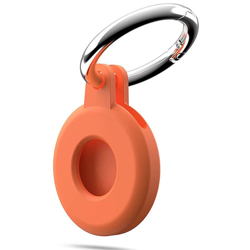 Pro Apple Airtags Ochranný Návlek Z Tekutého Silikonu Pro Locator Tracker Keychain Proti Ztrátě Zařízení Pro