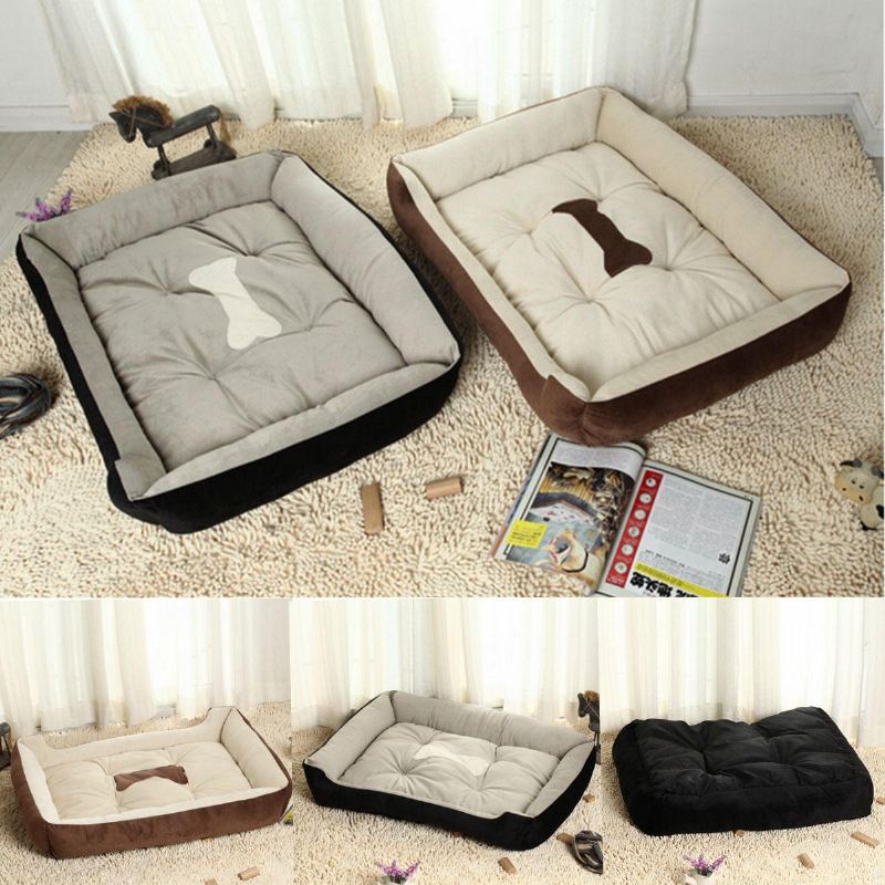 Velký Mazlíček Pro Psa Teplá Postel Puppy Cat Soft Fleece Cozy Mat Pad Kennel Cushion Pet Mat