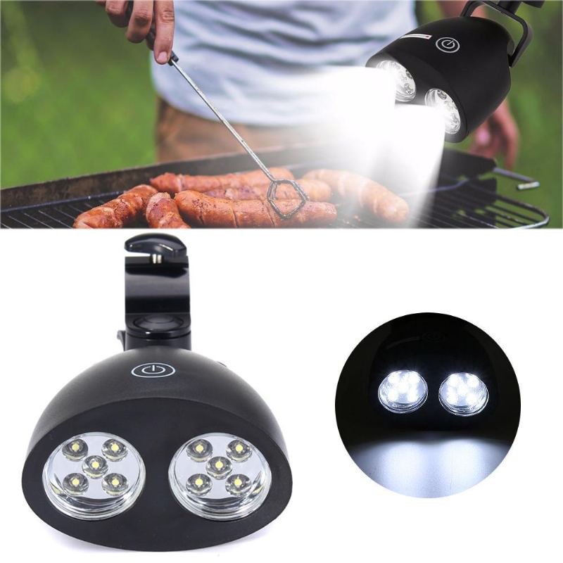 10 Led Bbq Grill Barbecue Sensor Light Venkovní Voděodolné Držáky S Držákem Camp Lamp Dc 4.5v