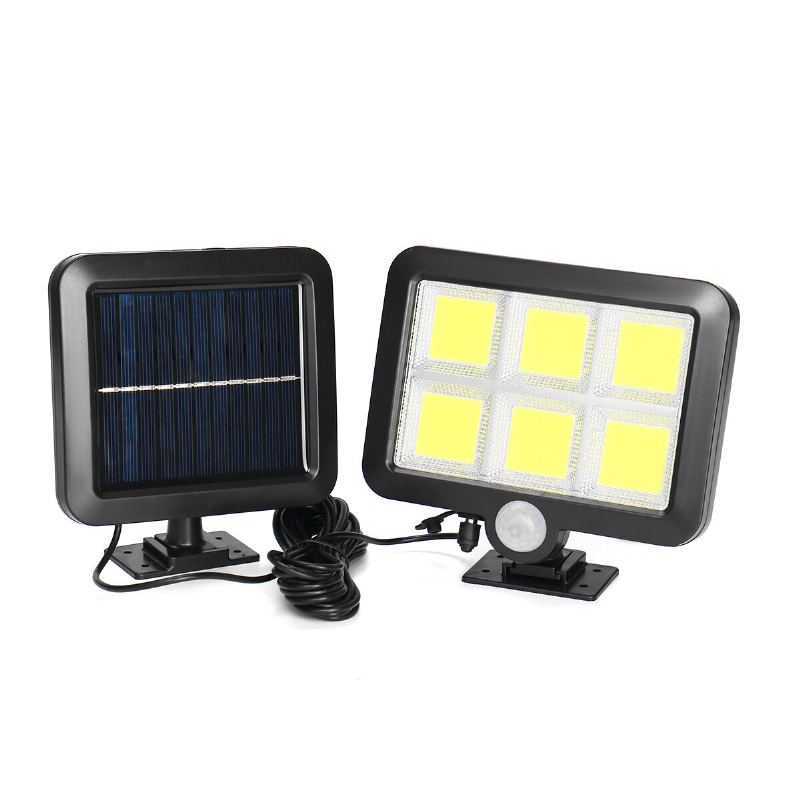 120 Led Cob Camping Light Solární Lampa Vodotěsná Nástěnná Lucerna Proti Slunečnímu Světlu Venkovní Zahradní Terasa