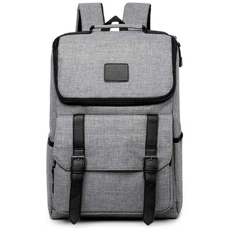 16palcový Batoh Na Notebook Oxford Satchel Rucksack Student Školní Taška Camping Cestování Ženy Muži