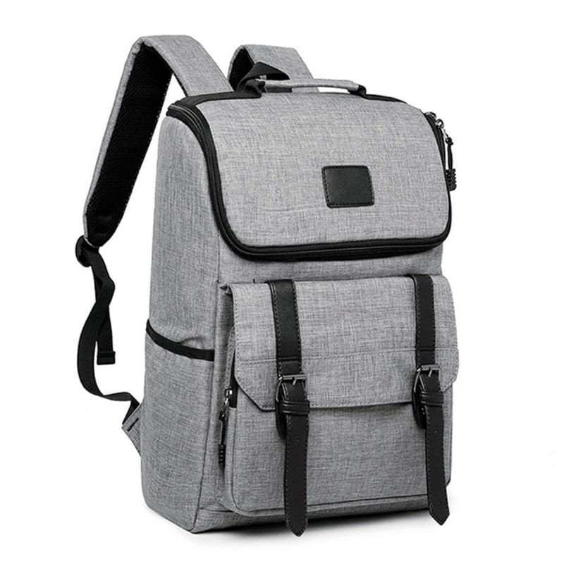 16palcový Batoh Na Notebook Oxford Satchel Rucksack Student Školní Taška Camping Cestování Ženy Muži