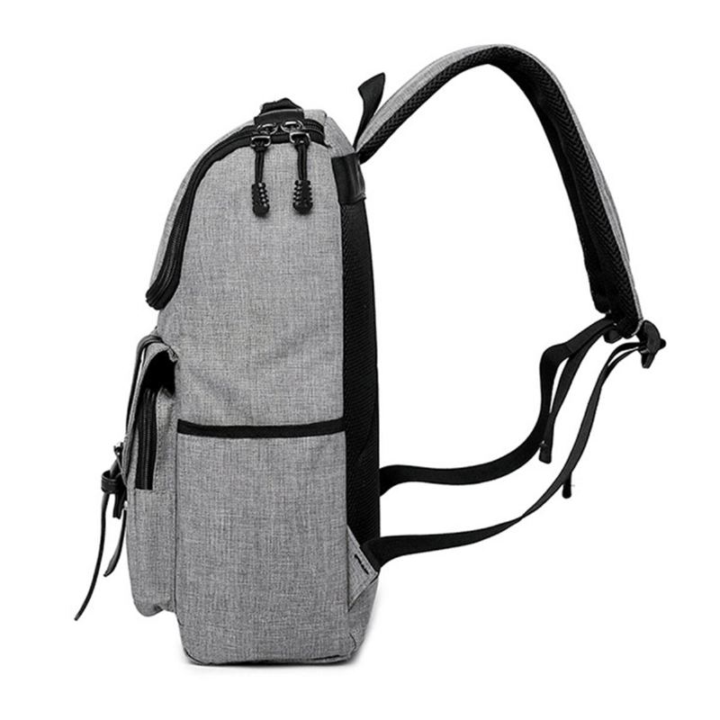 16palcový Batoh Na Notebook Oxford Satchel Rucksack Student Školní Taška Camping Cestování Ženy Muži