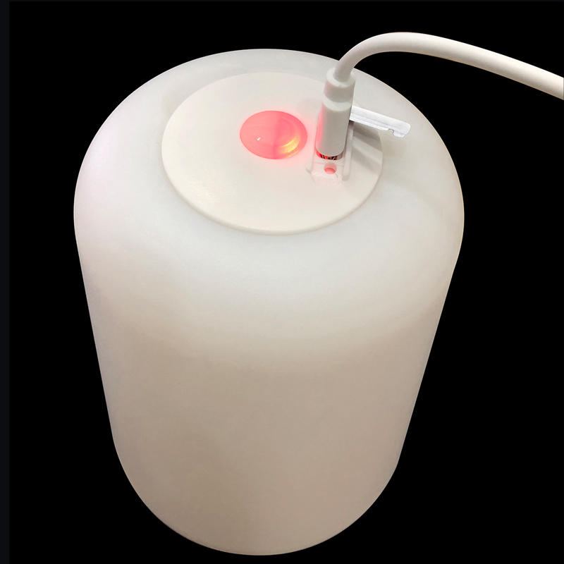 1w Usb Noční Světlo Lampa Plastová 60lm Camping Lamp Table Stůl Led Se Dvěma Režimy