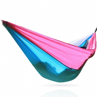 230x90cm 210t Nylonová Houpací Síť Camping Hammock Swing Přenosný Padák Pro Dospělé Venkovní Síť