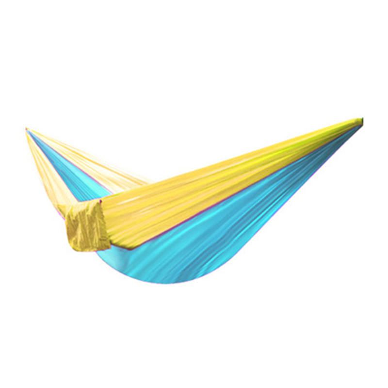 230x90cm 210t Nylonová Houpací Síť Camping Hammock Swing Přenosný Padák Pro Dospělé Venkovní Síť