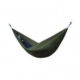 270x140cm Double Hammock 210t Nylonová Závěsná Houpací Postel Venkovní Kempování