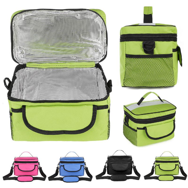 28x17x18cm Oxford Lunch Tote Cooler Backpack Izolovaná Pikniková Taška Pro Kempování