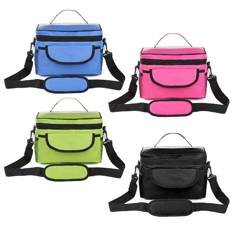 28x17x18cm Oxford Lunch Tote Cooler Backpack Izolovaná Pikniková Taška Pro Kempování