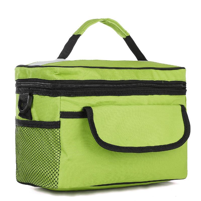 28x17x18cm Oxford Lunch Tote Cooler Backpack Izolovaná Pikniková Taška Pro Kempování