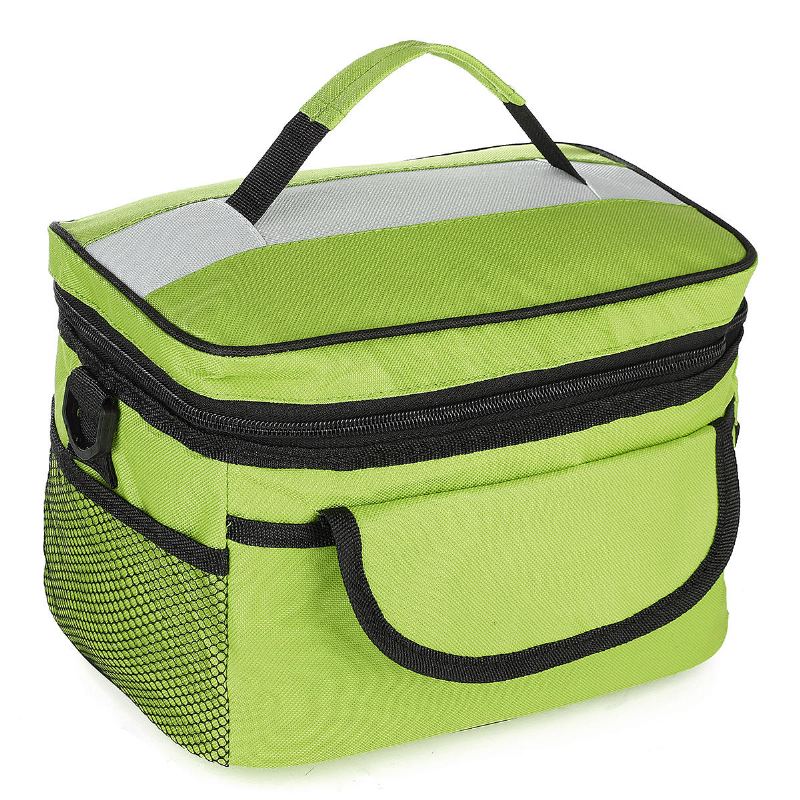 28x17x18cm Oxford Lunch Tote Cooler Backpack Izolovaná Pikniková Taška Pro Kempování