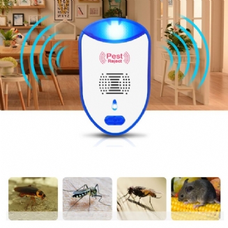 2pcs Multifunkční Invertorový Odpuzovač Komárů Ultrazvukový Myší Vnitřní A Venkovní Deratizátor