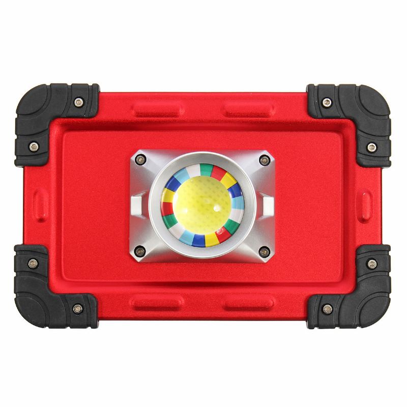 30w 500lm 69 Led Cob Flood Light Vodotěsná Dobíjecí Pracovní Lampa Camping Stan Lucerna