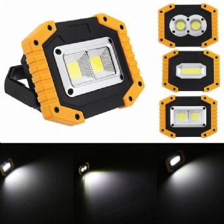 30w Usb Led Cob Světlo Venkovní 3 Režimy Pracovní Camping Nouzová Lucerna Baterka Reflektor Light