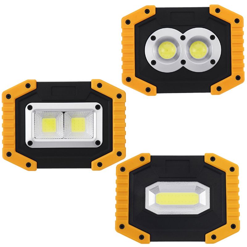 30w Usb Led Cob Světlo Venkovní 3 Režimy Pracovní Camping Nouzová Lucerna Baterka Reflektor Light