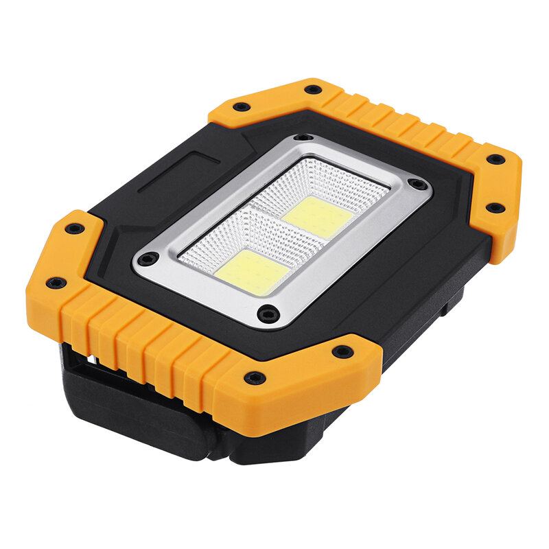 30w Usb Led Cob Světlo Venkovní 3 Režimy Pracovní Camping Nouzová Lucerna Baterka Reflektor Light