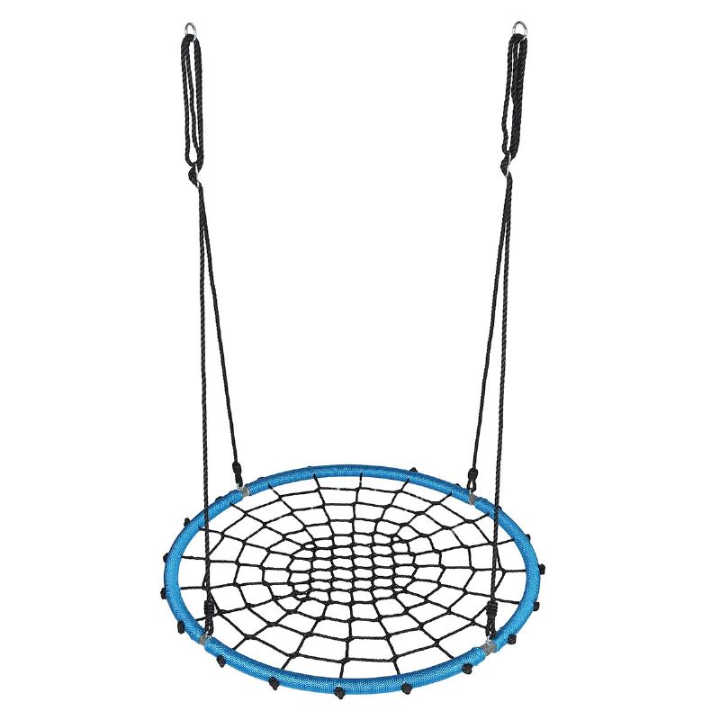 40/43 Palcová Houpačka Venkovní Zábava Pro Děti Kulatá Na Hračky Pevná Zahradní Na Terasu Odolné Závěsné Křeslo