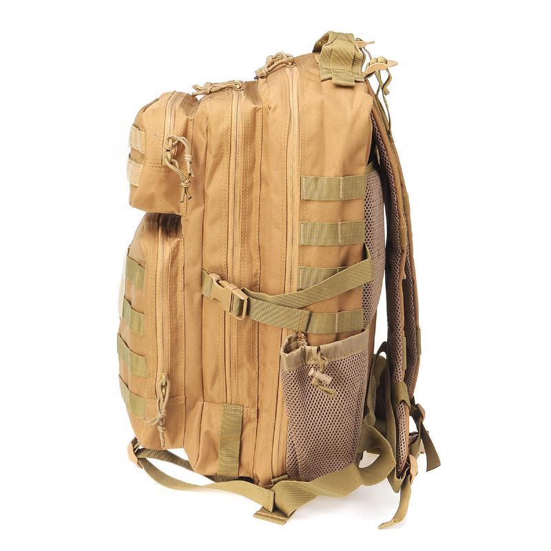 45l 900d Voděodolný Taktický Batoh Oxford Cloth Molle Military Outdoor Bag Cestování Camping Turistika Horolezecká Taška