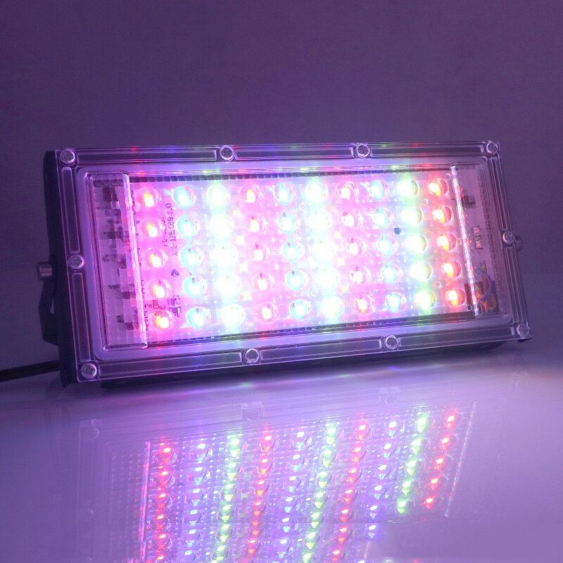 50w Rgb Led Reflektor Ac 220v 230v 240v Venkovní Bodový Ip65 Vodotěsná Led Pouliční Lampa Osvětlení Krajiny