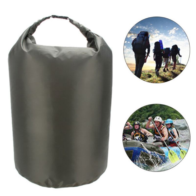 8l/40l/70l Vodotěsná Taška Outdoor Camping Suchá Přenosná Potápěčská Kompresní Úložná Sada