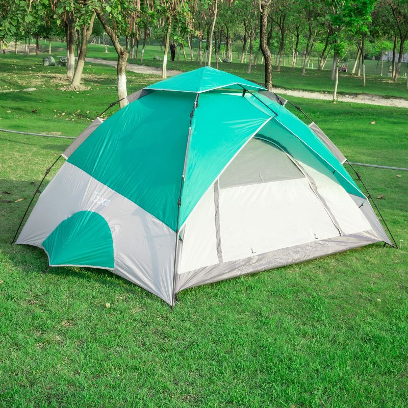 Campingový Stan Tooca Pro 4 Osoby Okamžité Nastavení Automatický Kupolový Vodotěsný Větruodolný Outdoor Camping Přístřešky Na Ochranu Před Sluncem