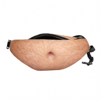 Casual Bod Phone Taška Do Pasu Flesh Colored Fat Belly Fanny Pack