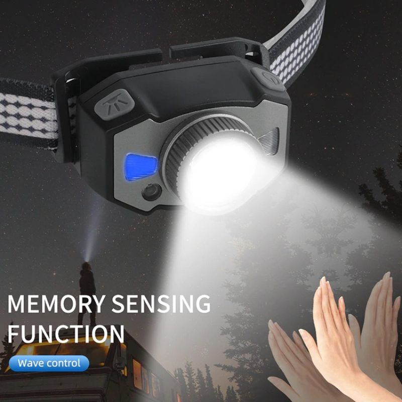 Čelovka Led Motion Ir Sensor Dobíjecí