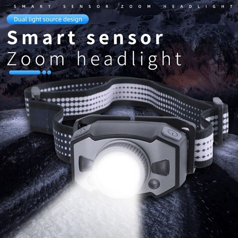 Čelovka Led Motion Ir Sensor Dobíjecí