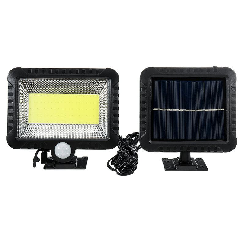 Cob 100led Světlo 30w 600lumen Ip65 Solární Lampa Venkovní Park Yard Garden Light Camping Pracovní